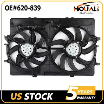 Engine Radiator Cooling Fan Assembly for 2009-15 Audi A4 A5 Q5 S4 S5 8K0121207A Foto 1 de 4