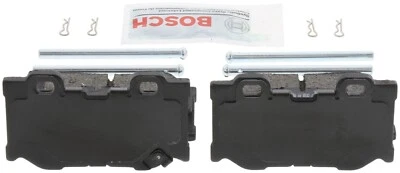 Pastillas de freno de cerámica azul con herrajes traseras para INFINITI M37 2011-2013 Bosch 2012 Foto 1 de 4