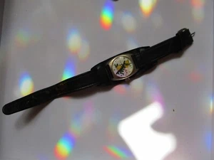 Kinderuhr Uhr Ruhla OLA Motiv Krokodil Lederarmband DDR gebraucht - Bild 1 von 8