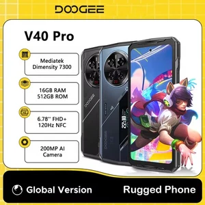 Teléfono resistente DOOGEE V40 Pro 5G 6,78"" 16 GB + 512 GB dimensión 7300 200 MP cámara AI - Imagen 1 de 16