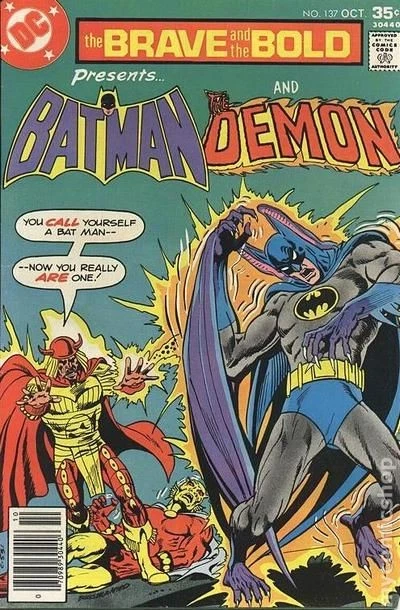 Brave and the Bold #137 VG 1977 Stock Image Low Grade - Image 1 of 1