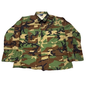 Propper Woodland Camo BDU Tactical Military Uniform 4Pocket Coat Size XL / R - Picture 1 of 9