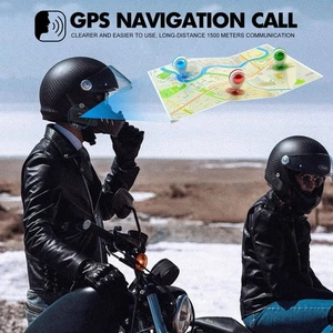1200M Motorcycle Helmet Intercom For Clear Communication While Riding - Picture 1 of 12