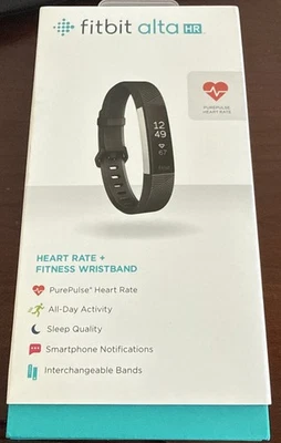 Monitor de ritmo cardíaco Fitbit Alta (11 bandas adicionales) HR rastreador de actividad física pequeño mediano  Foto 1 de 4