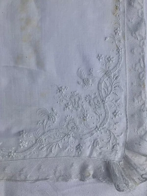 mouchoir ancien XIXème - Photo 1/4