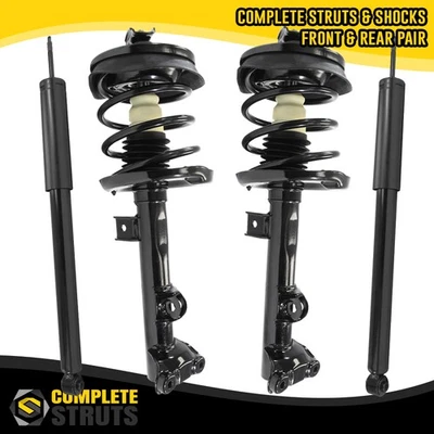 2001-2005 Mercedes C240 RWD Front Complete Struts & Rear Shock Absorbers W203 - Image 1 of 4