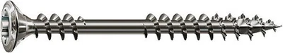 Vis terrasse SPAX 4.5x60mm Tête cyl. T-STAR plus T25 - Pointe CUT - inox A2 - - Photo 1/2