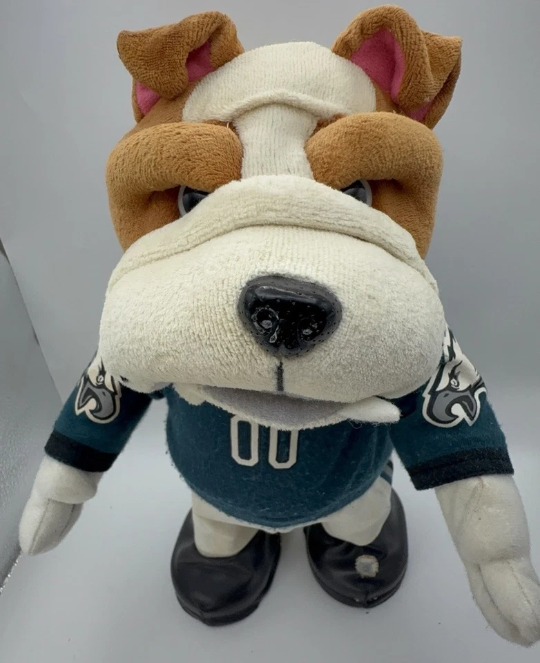 NFL DE COLECCIÓN PHILLY EAGLES CANTANDO FÚTBOL BULLDOG #00 GEMA ANIMADA IND. Foto 1 de 4