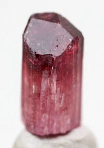 ROSA TURMALIN Kristall Mineral Spitze RUBELLIT Edelstein Präparat natürlich BRASILIEN - Bild 1 von 4