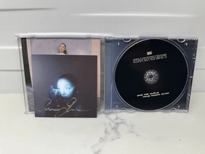 Ariana Grande Eternal Sunshine Brighter Days Deluxe Ahead SIGNED CD FULL SILVER - Picture 1 of 2