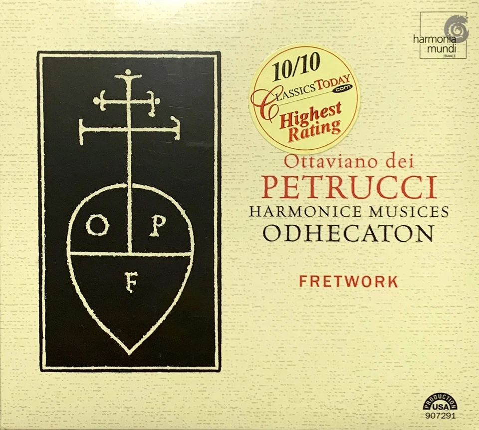 Ottaviano dei Petrucci: Harmonice Musices Odhecaton - Image 1 of 1