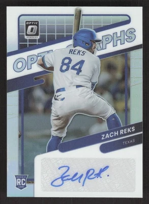 2022 Donruss Optic #OG-ZR Zach Reks Optigraphs - Image 1 of 2