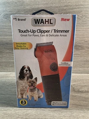 CORTADORA/CORTADORA DE MASCOTAS WAHL RETOQUE + 4 PEINES DE CUCHILLAS Inalámbricos 4AA Alimentado por Batería Foto 1 de 2