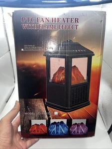 Small Electric Fireplace 3 Color Flame With Remote - Picture 1 of 3
