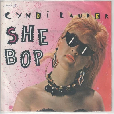 Cyndi Lauper – She bop – Witness – Portrait A-4620 - © 1984 - niederländische 7“ - Bild 1 von 2