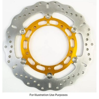 Disco de freno EBC S/Steel Float Cont X FR (15) FLHS para Yamaha YZF-R6 310 mm 2003-04 Foto 1 de 2