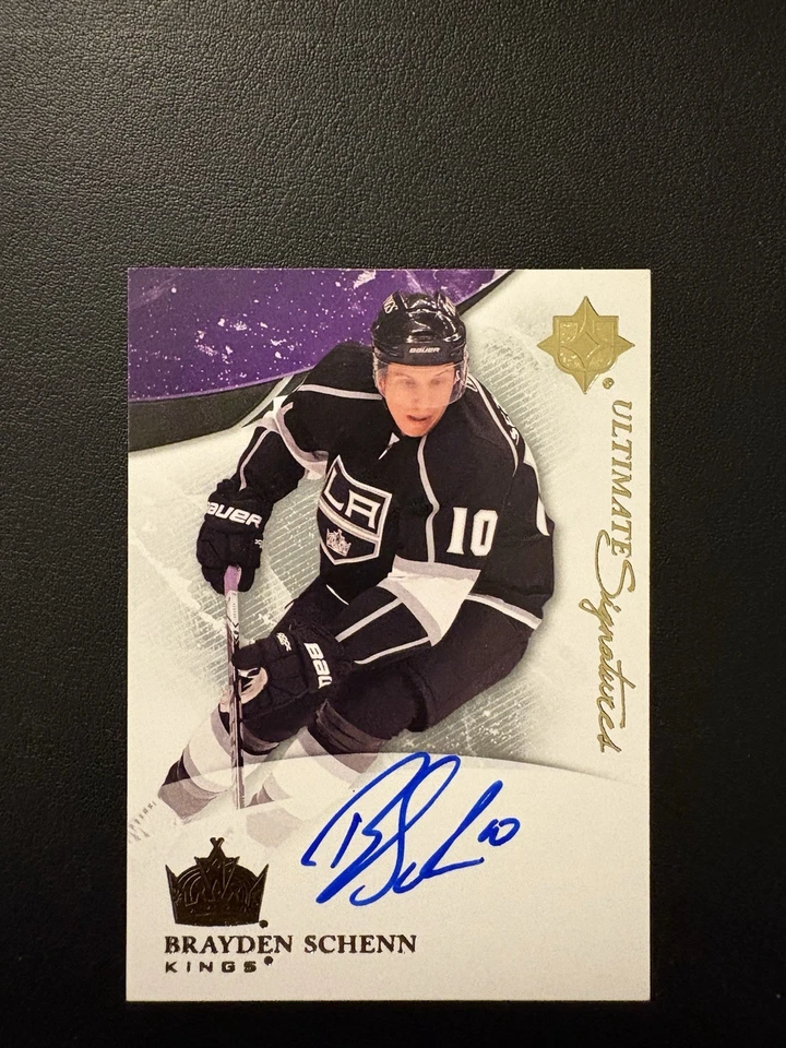 2010-11 Ultimate Collection Signatures Brayden Schenn #US-BS Rookie Auto RC - Image 1 of 3