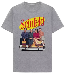 Hybrid Apparel Mens  fit Short Sleeve T-Shirt Shirt XXL Grey Seinfeld - Picture 1 of 1