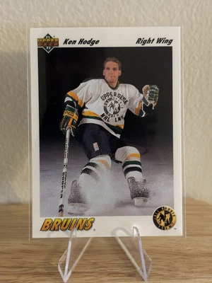 1991-92 Upper Deck - All-Rookie Team #41 Ken Hodge Jr. - Image 1 of 2