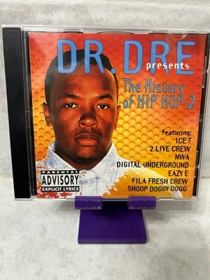 DR DRE (“THE HISTORY OF HIP HOP”) VOL.2 MIXED BY DR DRE WEST COAST RAP CD (PA) - Image 1 of 4