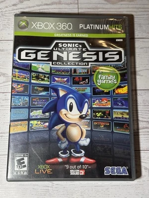 Microsoft Xbox 360 Sonic's Ultimate Genesis Collection Tested VGC - No Manual - Image 1 of 2