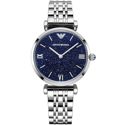 Emporio Armani AR11091 Women's Stainless Steel Blue Watch 32mm - Image 1 of 4