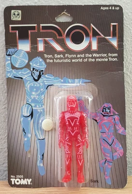 Figura de acción Tomy Tron Sark de colección versión japonesa 1981 Disney Legacy Ares Foto 1 de 4