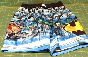 Batman Toddler Boys' Swim Trunks Size XS 4/5 - Picture 1 of 4