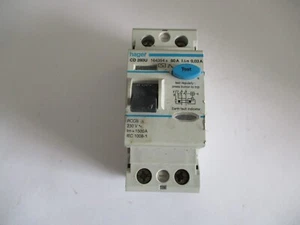 INTERRUPTOR DE CIRCUITO RCCB HAGER CD 280U 80 AMP 30mA (164354) - Imagen 1 de 1