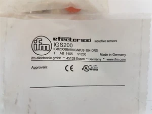IFM IGS200 Proximity Switch IGB2008BARKG/M/US-104-DRS 10...30VDC 100mA SCP - New - Bild 1 von 6