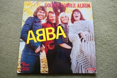 ABBA – GOLDEN DOUBLE ALBUM 2LP – Nr MINT 1976 MAMMA MIA WATERLOO - Image 1 of 3