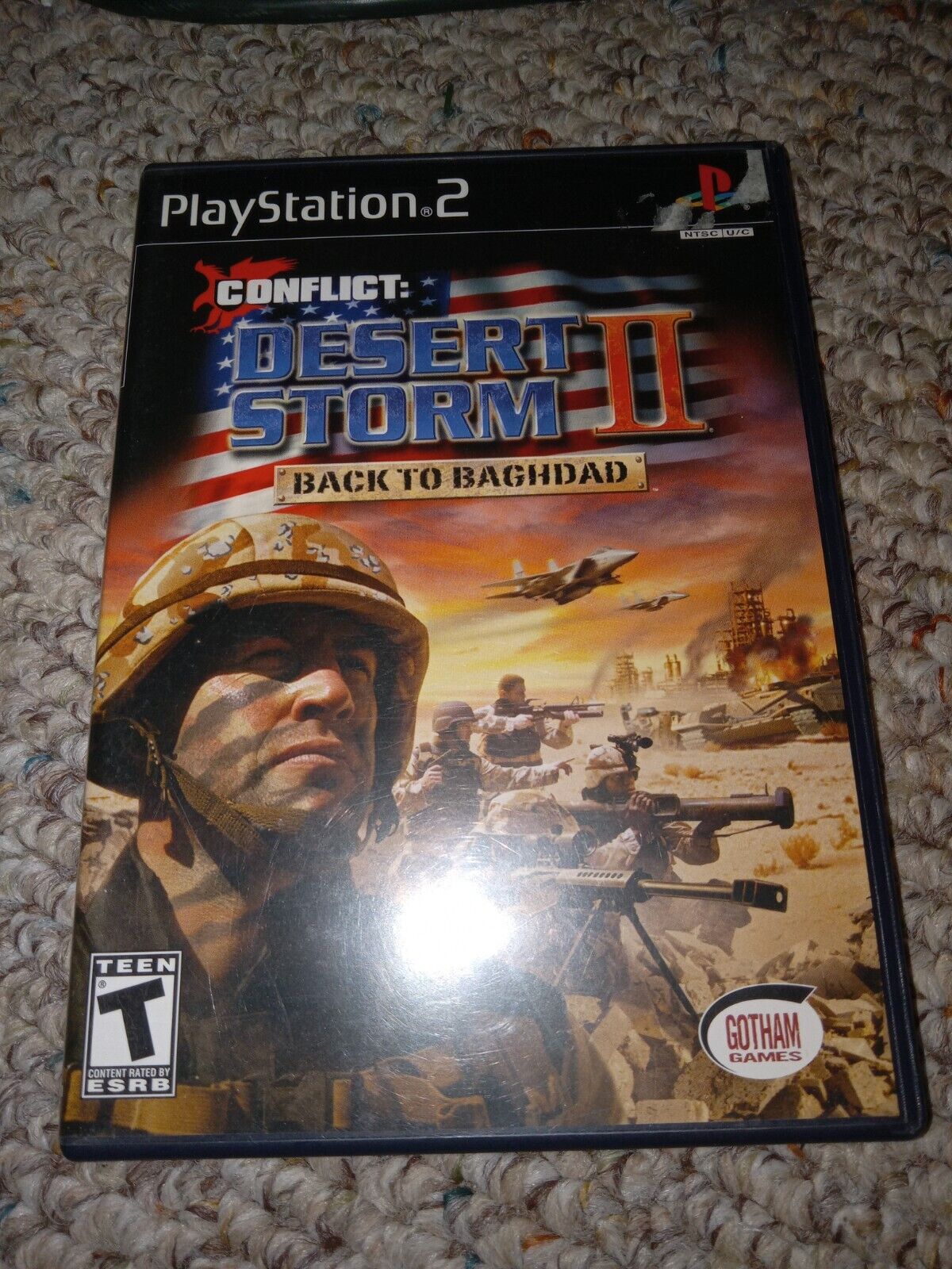 Playstation 2 (PS2) Game CONFLICT GLOBAL TERROR Complete in Box Tested Works