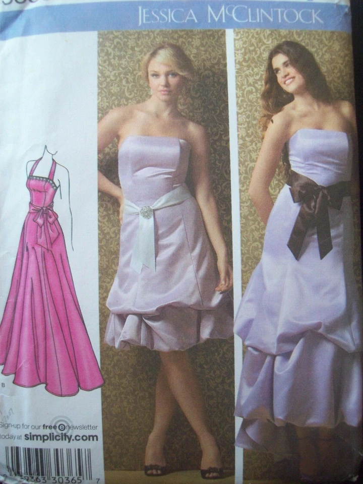 UNCUT Simplicity Pattern 3885 Misses/Miss Special Formal Dress size 6-14 (29)