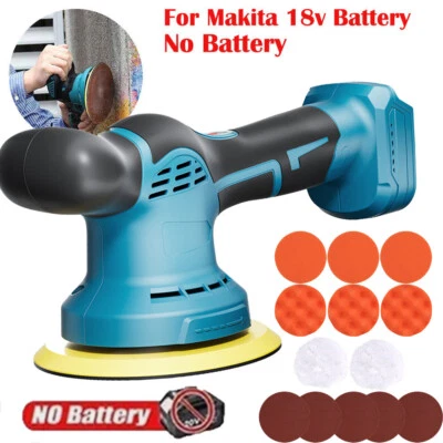 Brushless 6 Gears Cordless Car Polisher Polishing Machine For Makita 18v Battery - image 1 of 4