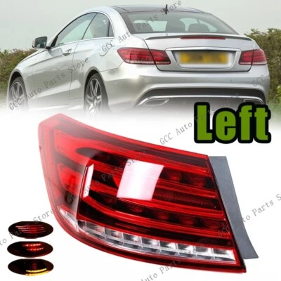 Left For Mercedes-Benz E Class W207 2014-2017 Coupe Red LED Tail Light - Image 1 of 4