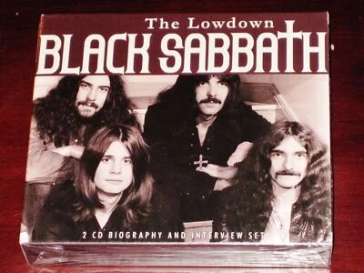 Black Sabbath- The Lowdown -Biography + Interview 2 CD Box Set 2012 SXYCD101 NEW Foto 1 de 2