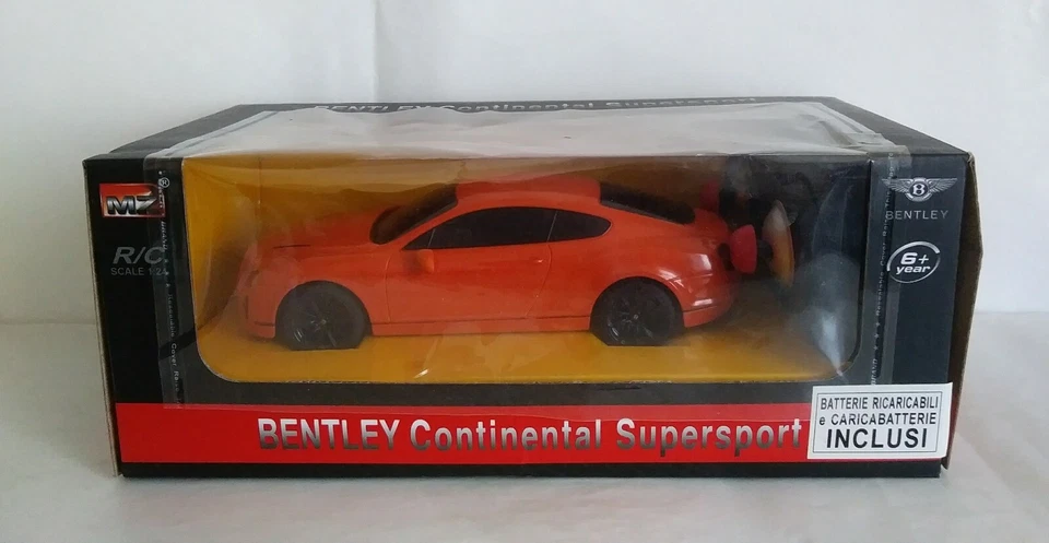 BENTLEY CONTINENTAL SUPERSPORT MZ RADIO CONTROL SCALA 1/24 - Immagine 1 di 1