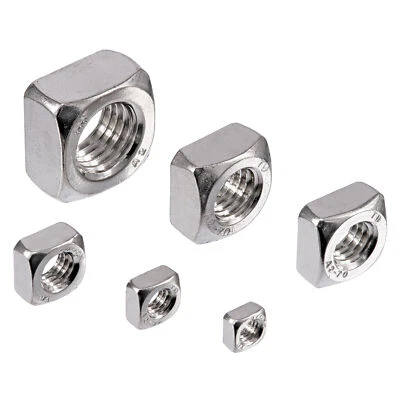 Vierkantmuttern DIN 557 Edelstahl A2 VA V2A Gleitmutter M5 M6 M8 M10 M12 M16 - Bild 1 von 3