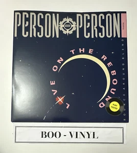 Person To Person- Love On The Rebound- 1985 Vinyl 12” 45 RPM UK Epic Synth-Pop ￼ - Picture 1 of 7