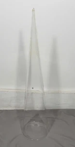 Bicchiere da laboratorio Pyrex 1000ml 4 1/4" aperto superiore conico a punta in basso lungo 18" - Foto 1 di 3