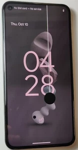 Google Pixel 5 128GB Black Android 13 Unlocked Working Read Description #666B - Picture 1 of 6