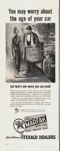 Vintage 1942 Texaco Dealers Let Us Marfak Your Car Print Advertisement - Picture 1 of 1