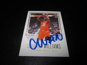 CARTOLINA COURTNEY WILLIAMS FIRMATA AUTOGRAFATA 2018 RITTENHOUSE WNBA # 23 SP 1/500 - Foto 1 di 1