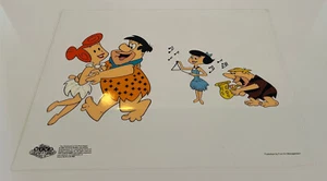 Hanna-Barbera The "Flintstones Jam Session" Sericel Cel Animation Art - Picture 1 of 3