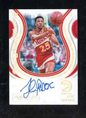 2023-24 Immaculate Virtuoso Gold Doc Rivers Hawks ON CARD AUTO 8/10 - Image 1 of 2