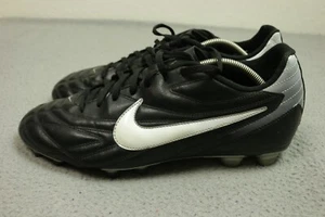 Nike Tiempo Premier III Cleats Men's Size 13 Black Boots Soccer - Picture 1 of 13