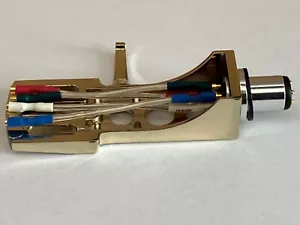 Cabezal dorado + CABLES PLATEADOS para tocadiscos Stanton, RELOOP, Numark, Kam DJ 🇬🇧 - Imagen 1 de 12