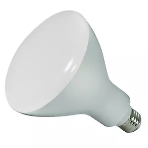 Satco S9636 LED 11.5W =75W BR40 120V Medium E26 4000K Cool White 103° Wide Flood - Picture 1 of 10