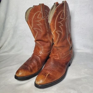 DURANGO MENS TR762 WESTERN WORK BOOTS Size 7.5 D - Picture 1 of 10