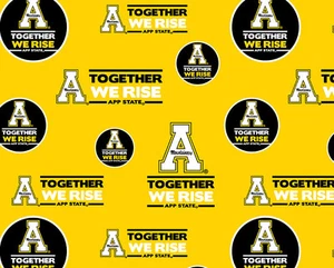 Tessuto Pile Alpinista Università Statale College Appalachian App A502.08 - Foto 1 di 1